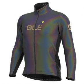 Ale Reflective Iridescent Shell Jacket X-small Only - Fully wrapped and aero-dynamic Bronx offers full coverage and durable comfort